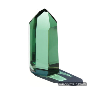  Green Obsidian Channeling Crystal Point