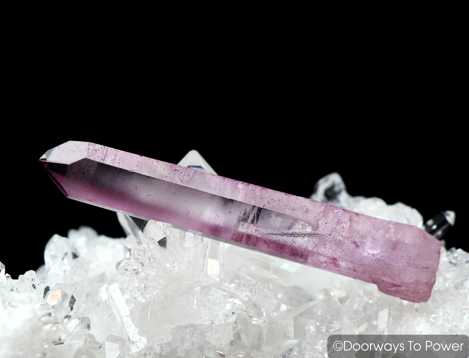 Rose Aura Lemurian Seed Quartz Pleiadian Starbrary Initiation Channeling Crystal
