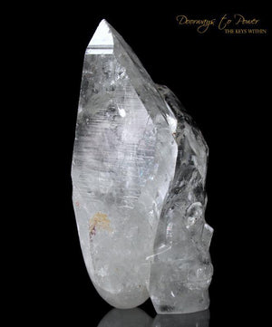 Lemurian Quartz Crystal Skull