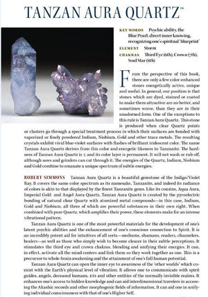 Tanzan Aura Quartz Properties