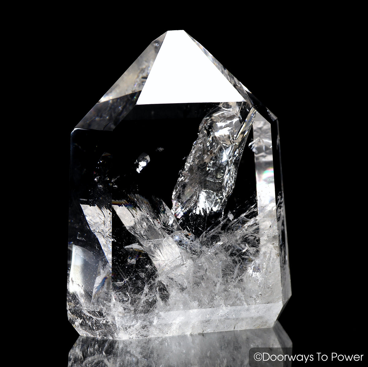 John of God Quartz Casa Healing Crystal Point