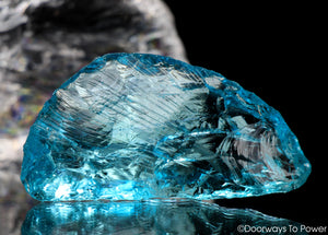 Aqua Serenity Monatomic Andara Crystal 'Atlantean Hologram