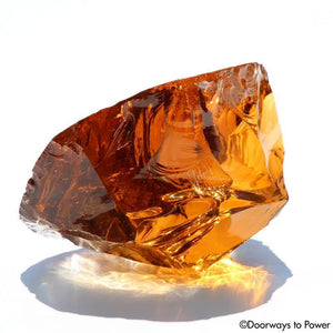 Lemurian Etherium Gold Andara Crystal 'Light Essence'