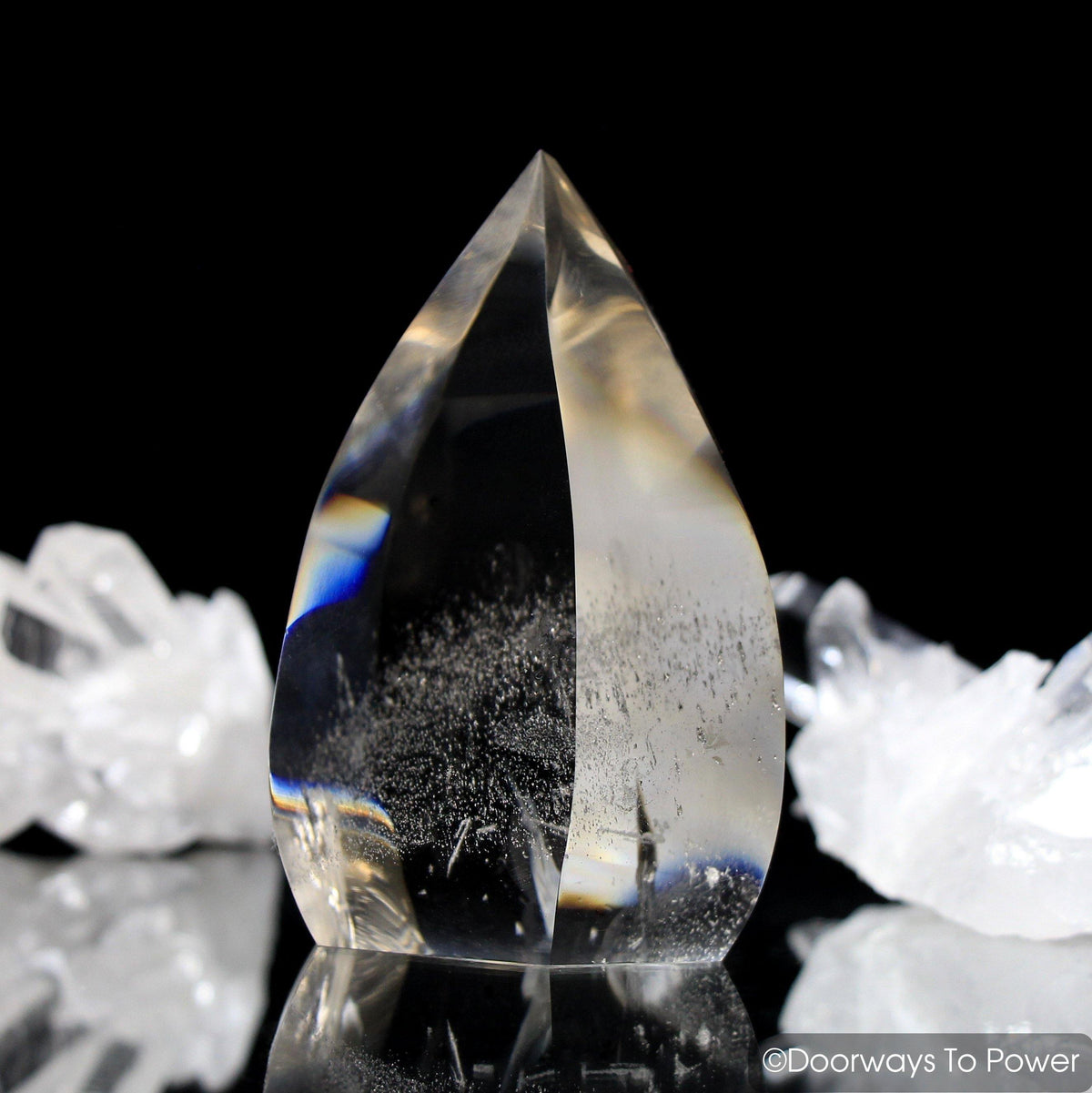 John of God Blessed Citrine Quartz Casa Crystal Flame