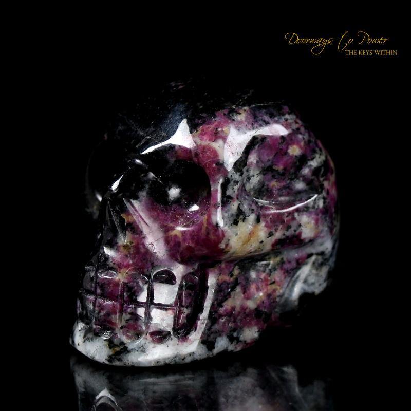 Eudialyte Crystal Skull 