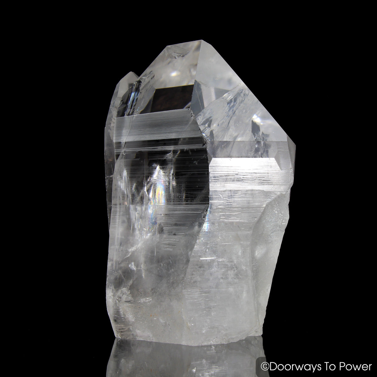 Lemurian Seed Pleiadian Starbrary Tantric Twin Record Keeper Crystal Point 'Museum Quality'