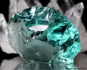 Gem Aqua Serenity Monatomic Andara Crystal 'Modulating Perception'