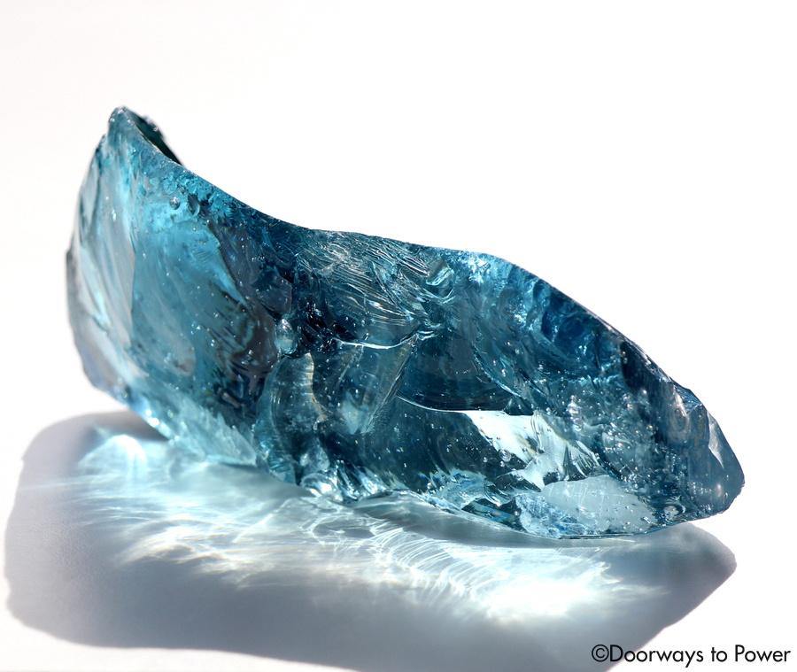 Galactic Oceanic Blue Sirius Andara Temple Crystal 'New Interstellar Energy' XL