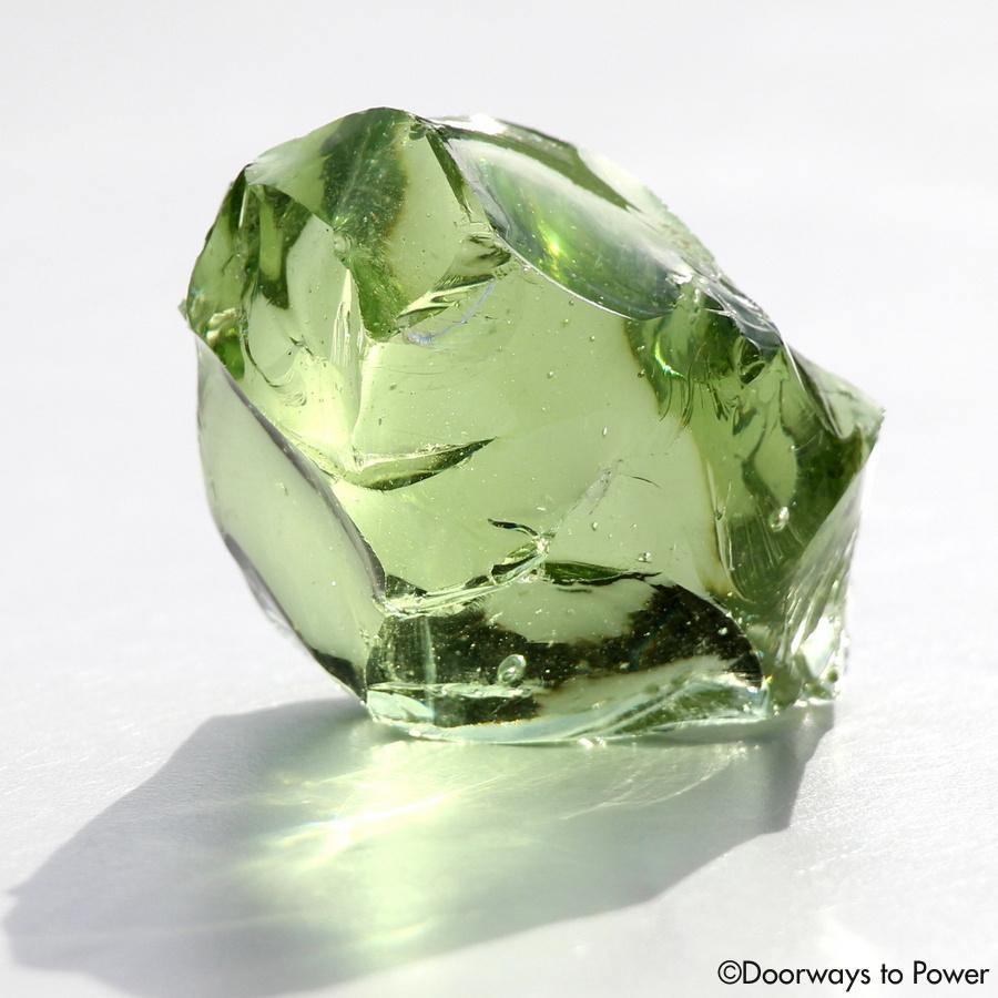 Terra Olive Earth Shaman Andara Crystal Pod 'One Who Sees in the Dark'