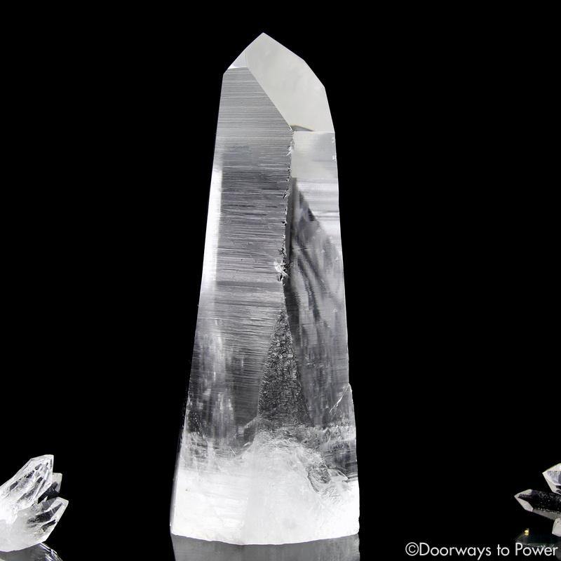 Lemurian Lightbrary Quartz Crystal 'ERA of LIGHT' 8.5" Collectors Quality