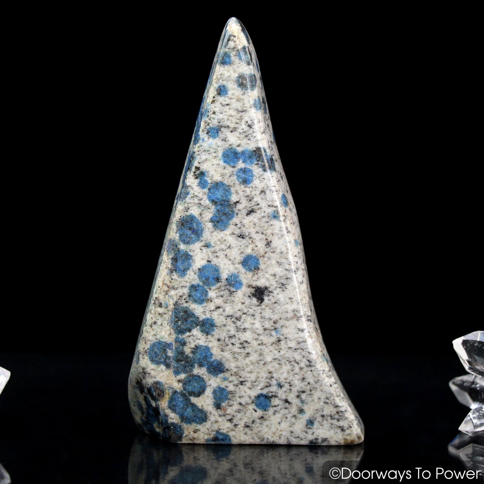 K2-Stone Azure Himalayan Crystal Altar Stone