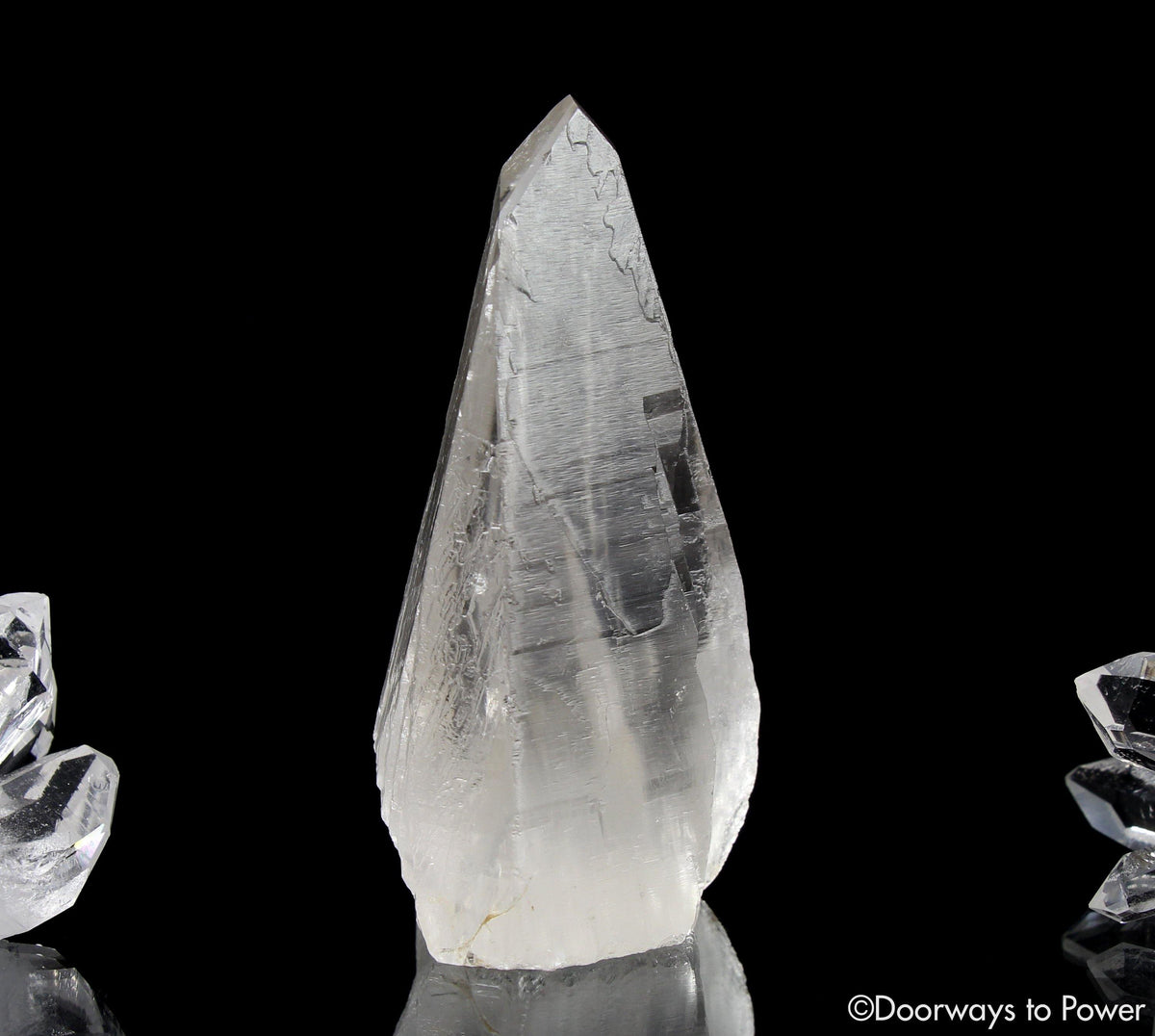Lemurian Quartz Crystal 'Light Language 9D Energy Gateway'