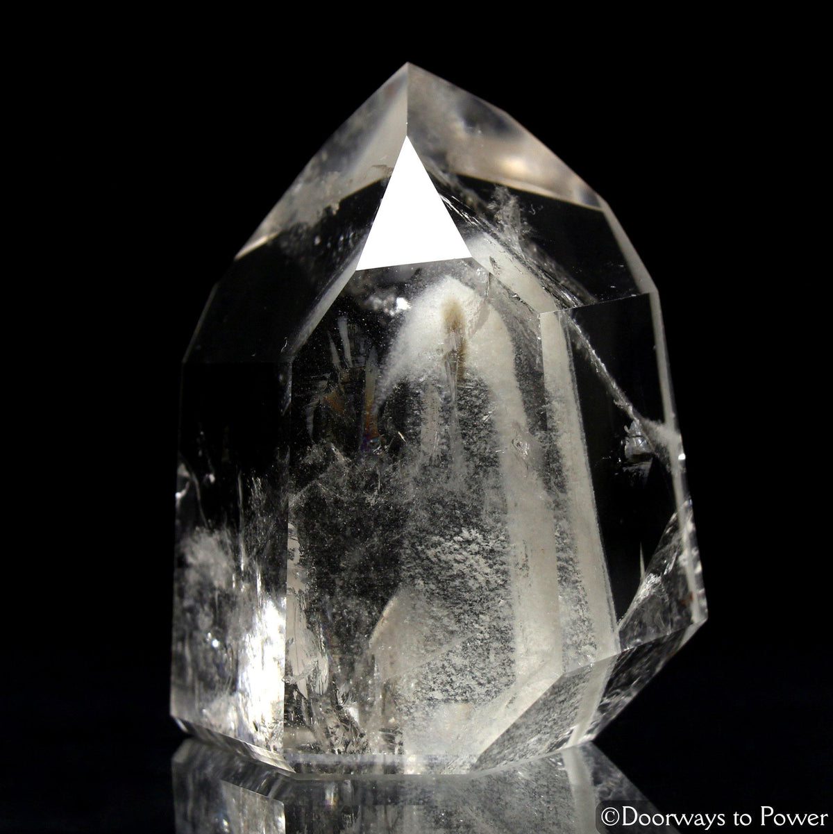 John of God Manifestation Quartz Master Dow Crystal Point