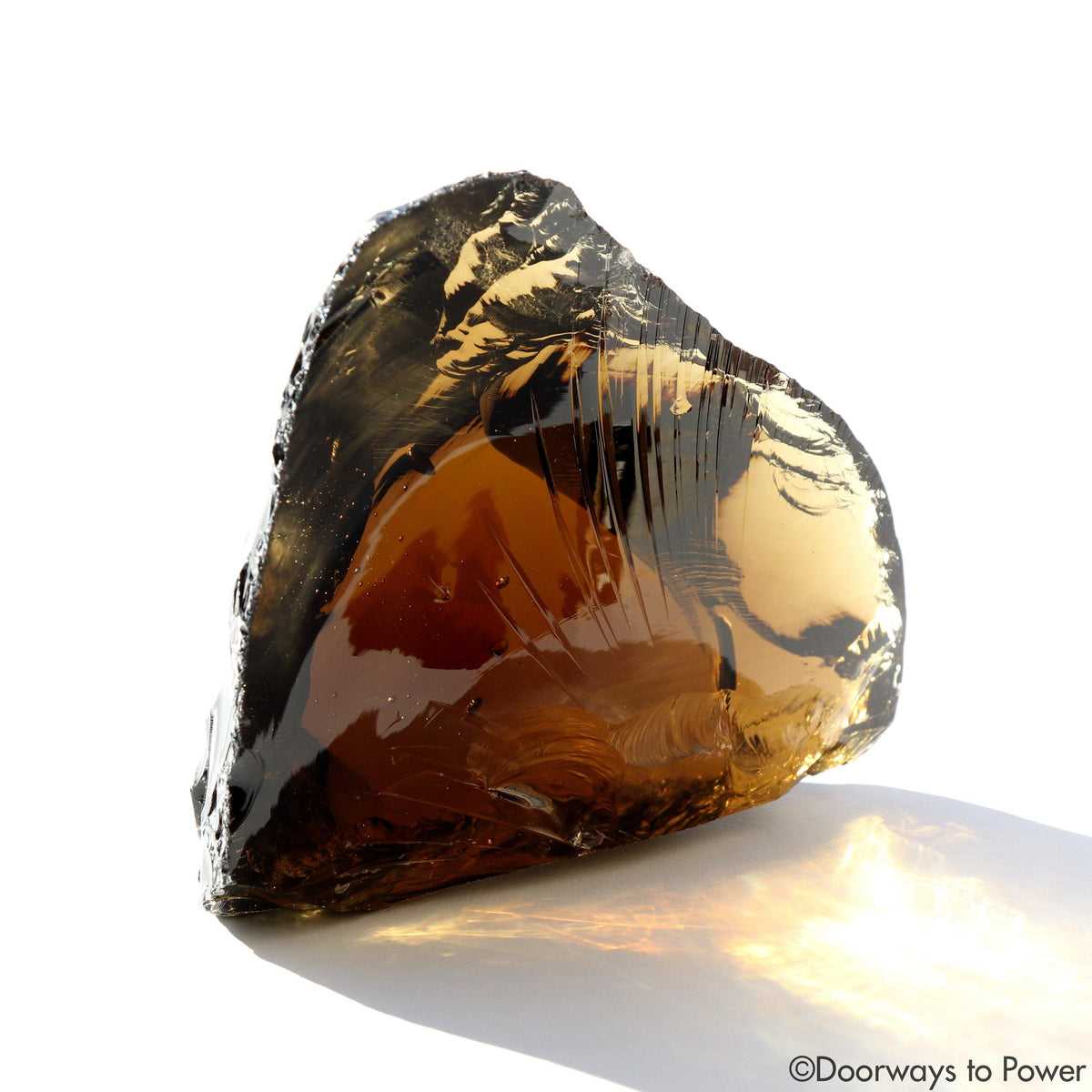 Smoky Earth Shaman Brown Andara Crystal Mt Shasta