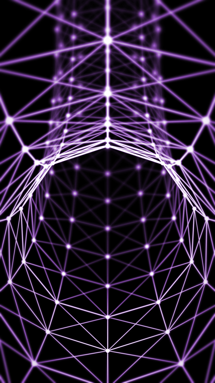 Purple Angelite Crystal 'Violet Aura' Ascension Stone 