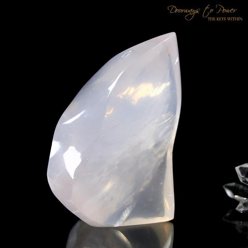 Rose Quartz Crystal Sculpture