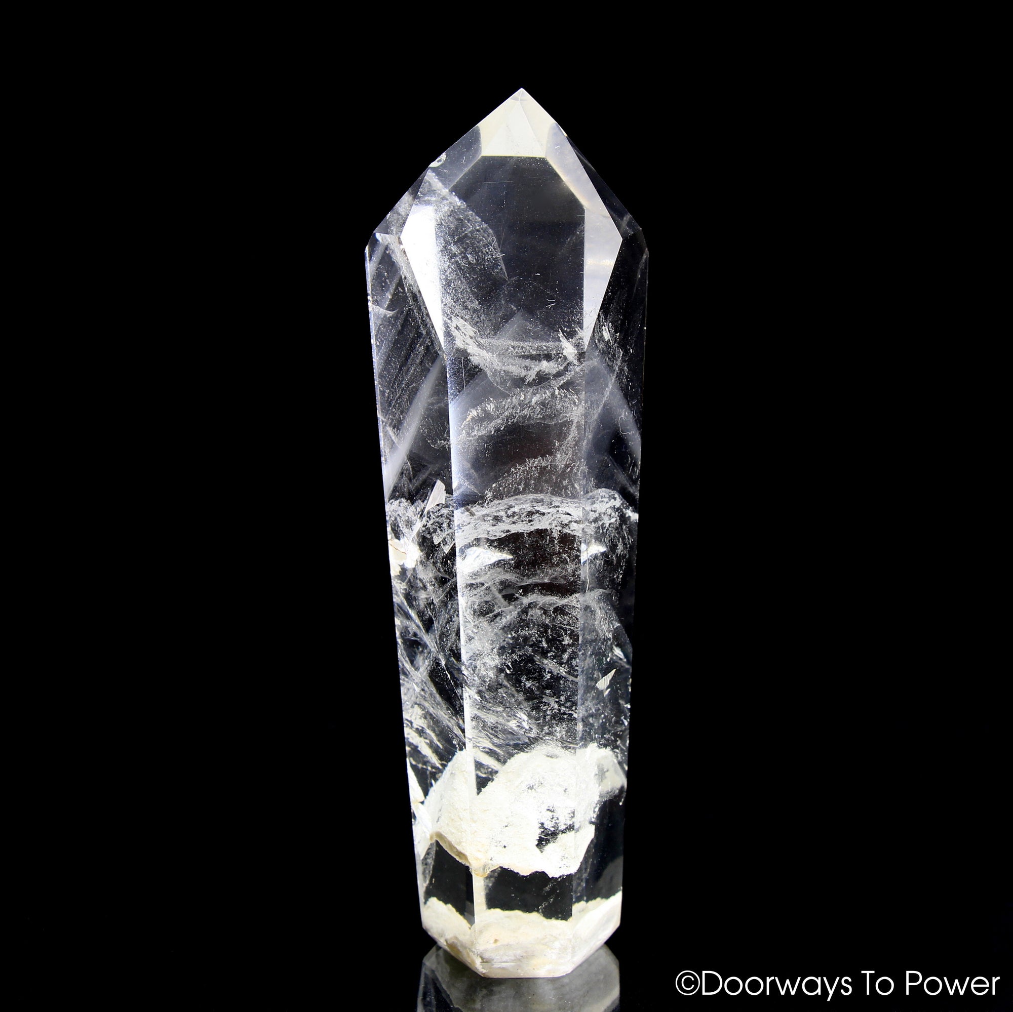 John of God Phantom Quartz Temple Heart Dow Casa Crystal Point 'Holy Spirit'