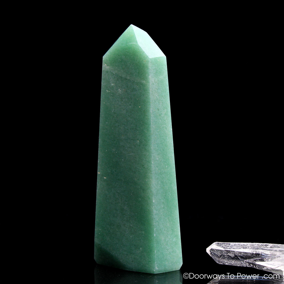 John of God Green Aventurine Crystal 'Prosperity' Casa Crystal