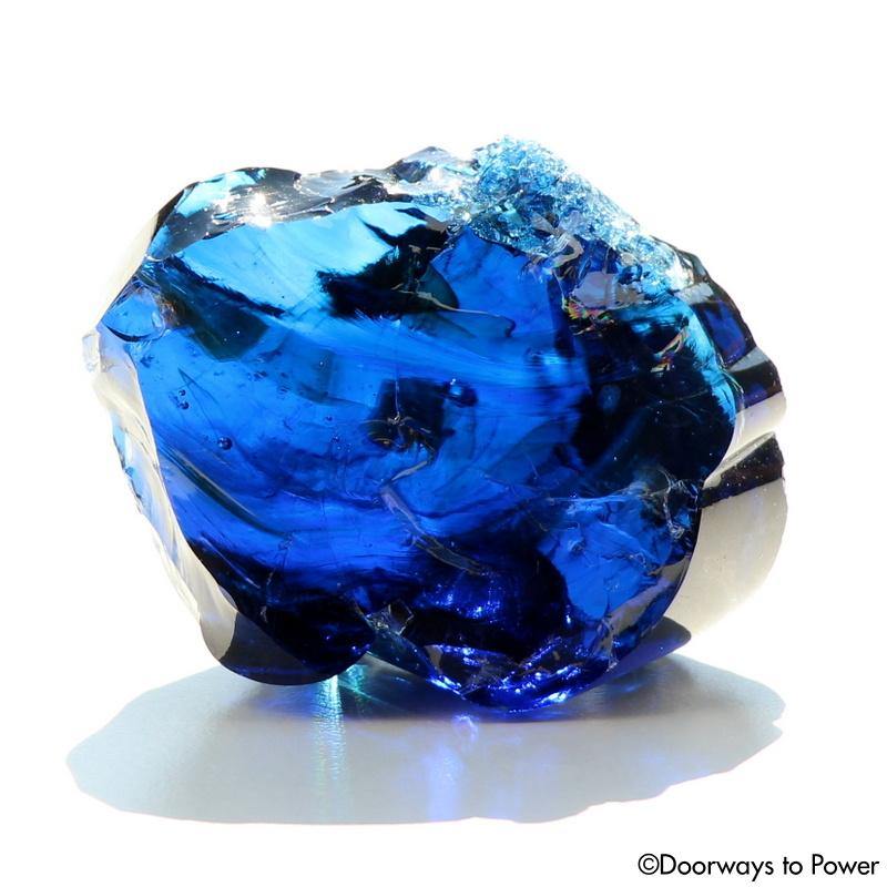 Electric Blue Atlantean Monatomic Andara Crystal 'Pleiadian Emissaries of the Light'