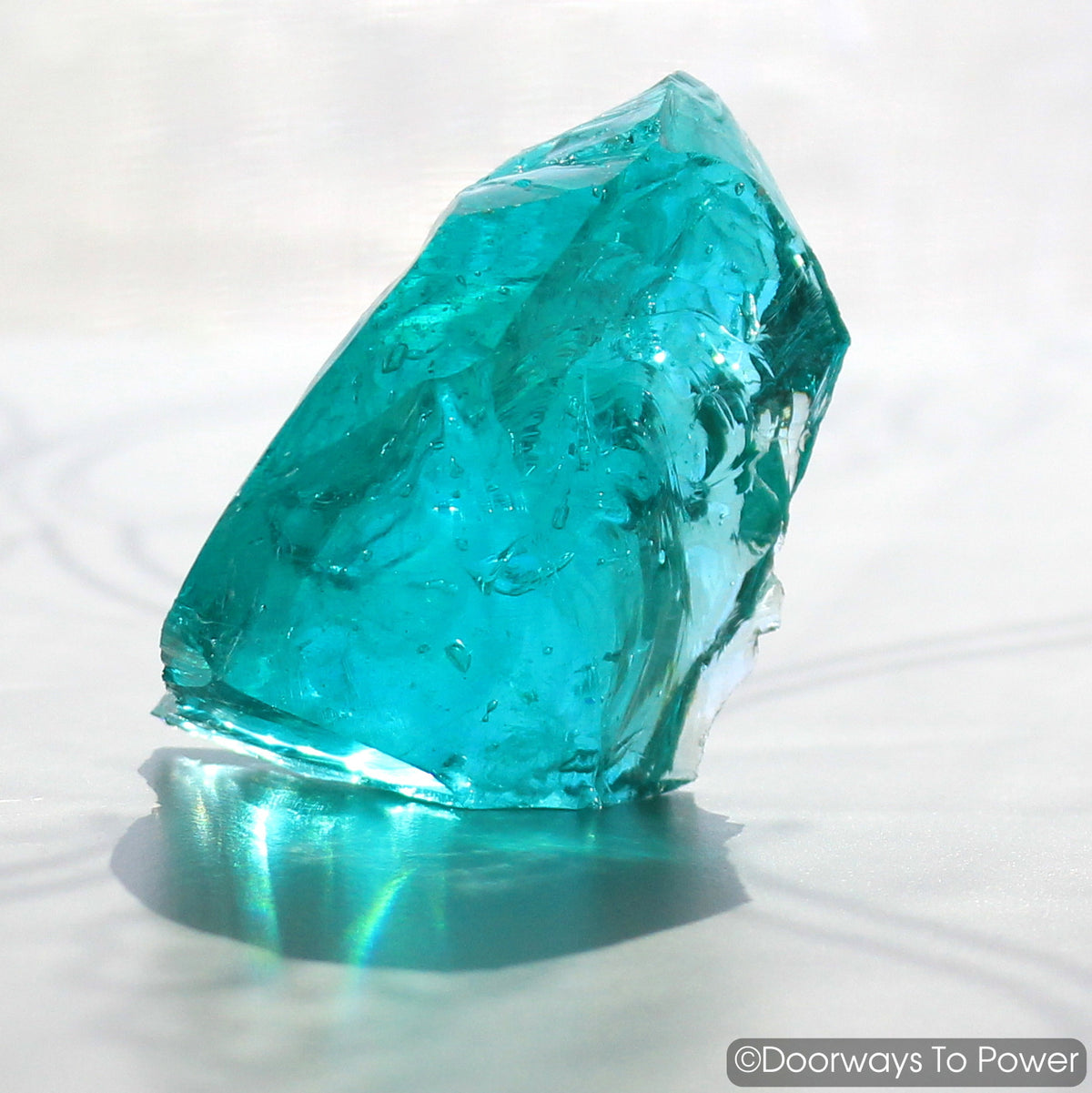 Cyan Angeles Monatomic Andara Crystal 'Celestial Messenger'