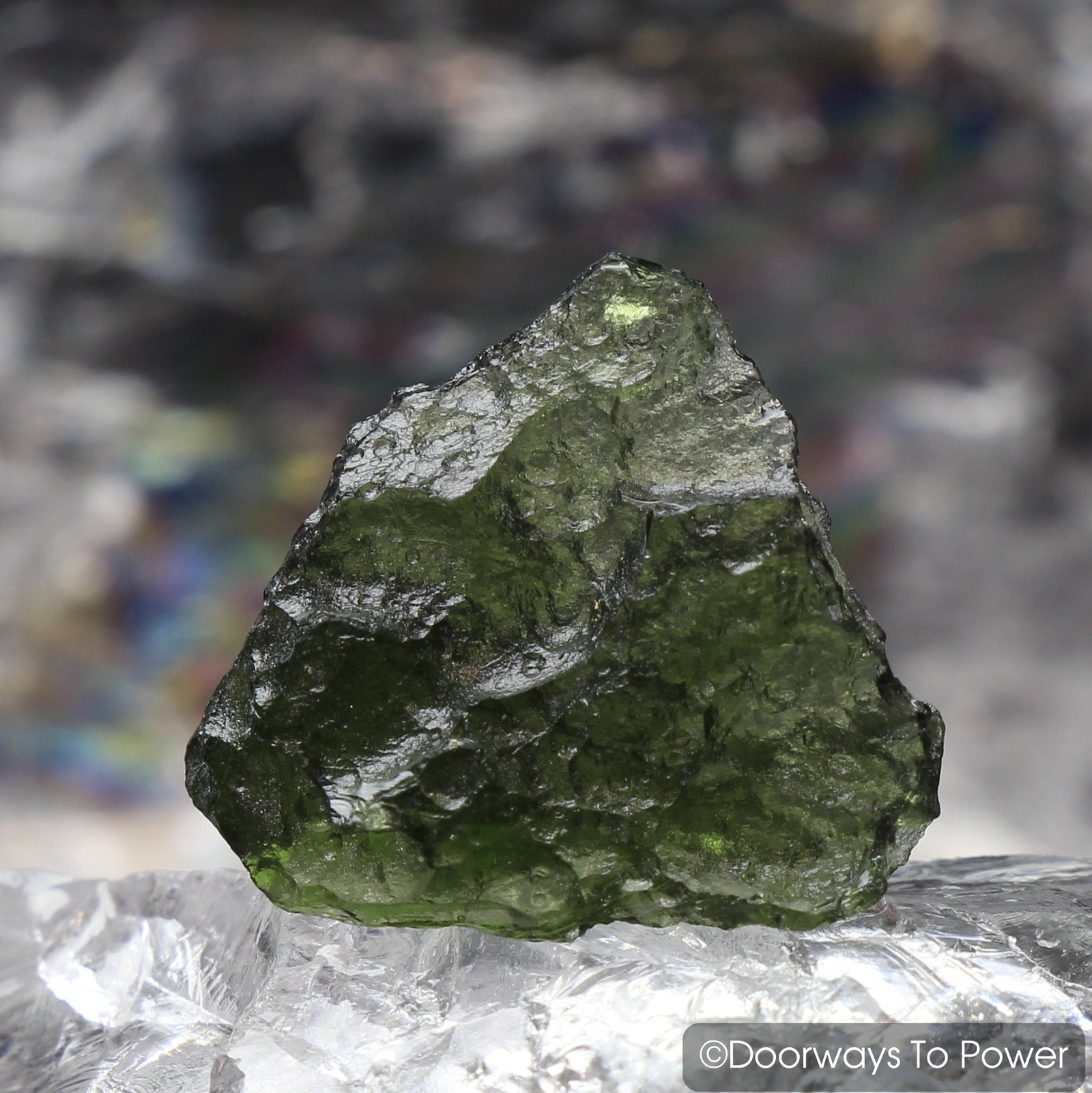 Moldavite Tektite & Synergy 12 Stone