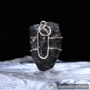 Tibetan Tektite Synergy 12 Stone Crystal Pendant