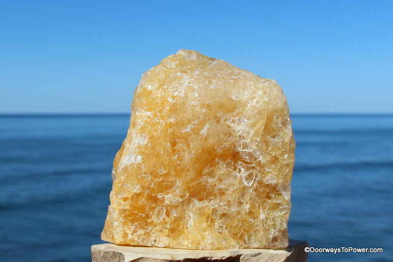 Himalaya Gold Azeztulite Altar Stone Azozeo Super Activated