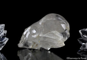 Double Terminated Twin Quartz Crystal Skull by Leandro De Souza