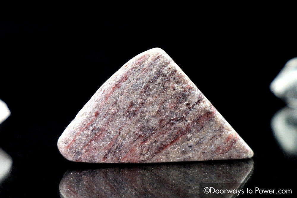 Vitalite Triangle Tumbled & Polished Crystal