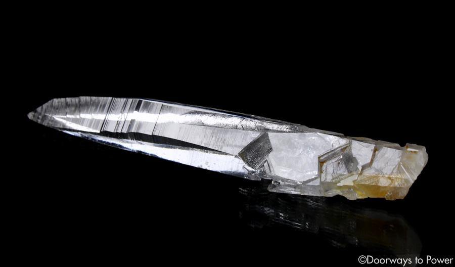  Colombian Lemurian Light Quartz Crystal Record Keeper Laser Wand