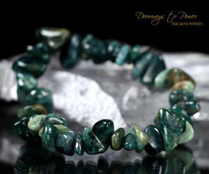 Green Kyanite Crystal Bracelet 
