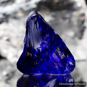 Tanzanite Fire Monatomic Andara Crystal w/ Record Keeper Lady Nellie Andaras