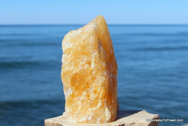 Himalaya Gold Azeztulite Altar Stone Azozeo Super Activated
