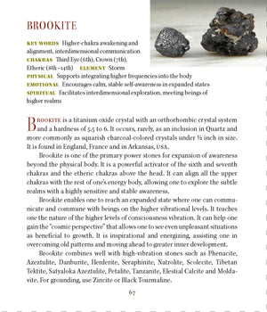 Brookite Metaphysical Properties Meanings Book of Stones