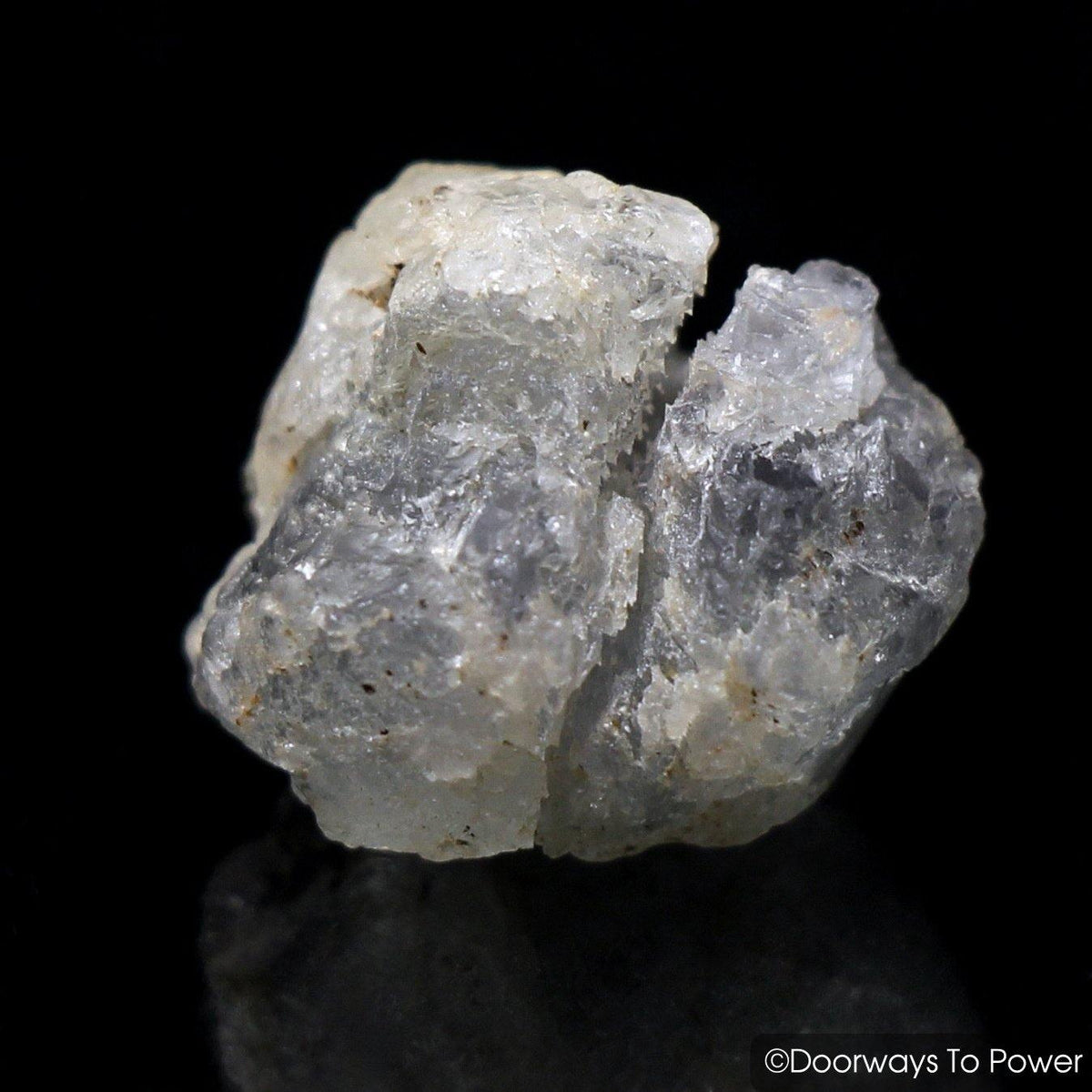 African Grey Herderite Crystal Synergy 12 Stone