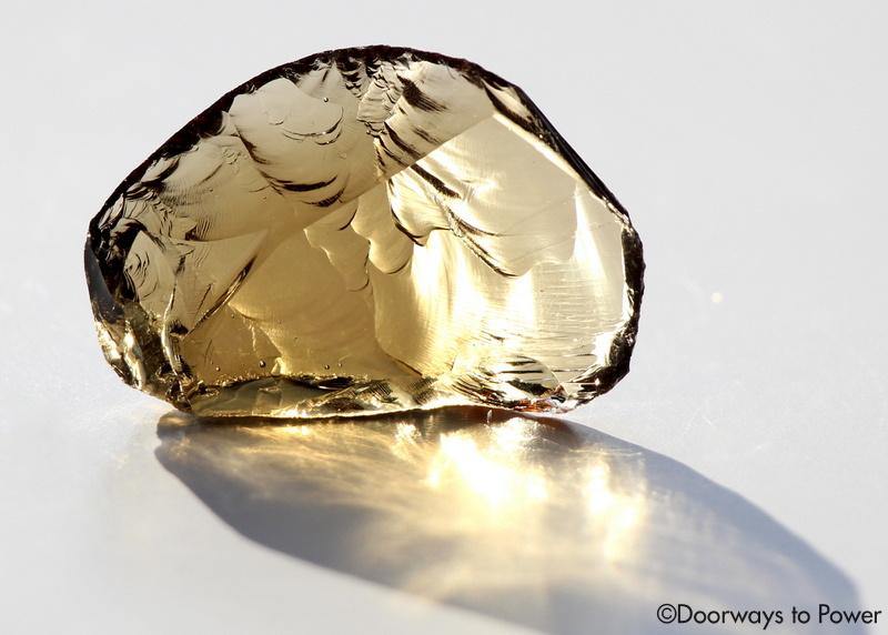 Celestial Gold Monatomic Andara Crystal 'Grand Shift'