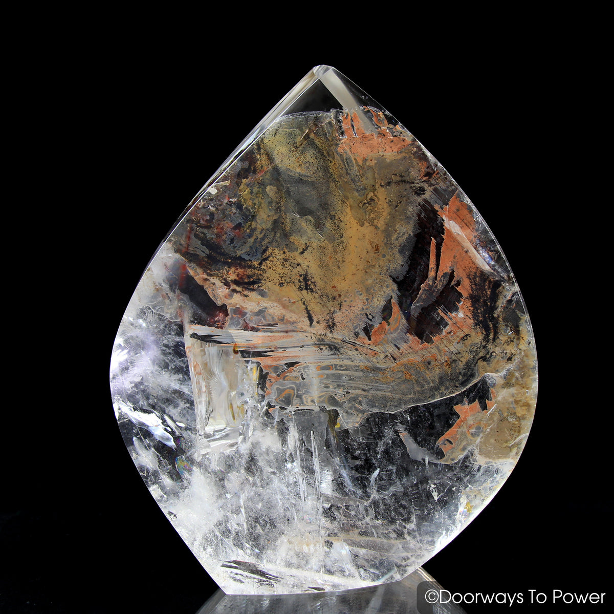 John of God Casa Crystal Sculpture 'Spiritual Alchemist'  Rare