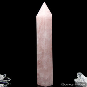 John of God Rose Quartz Crystal 