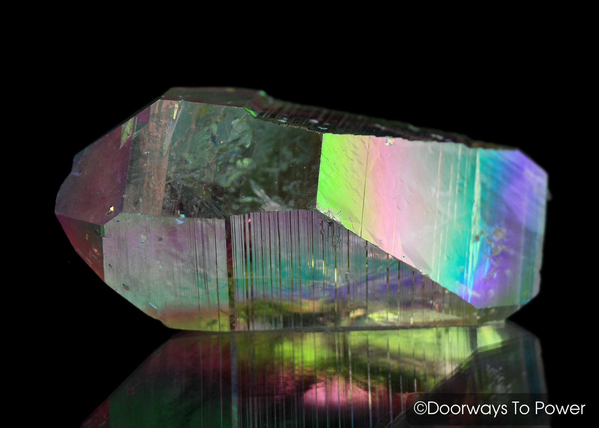 Lemurian Light Angel Aura Quartz Sunken Record Keeper Crystal