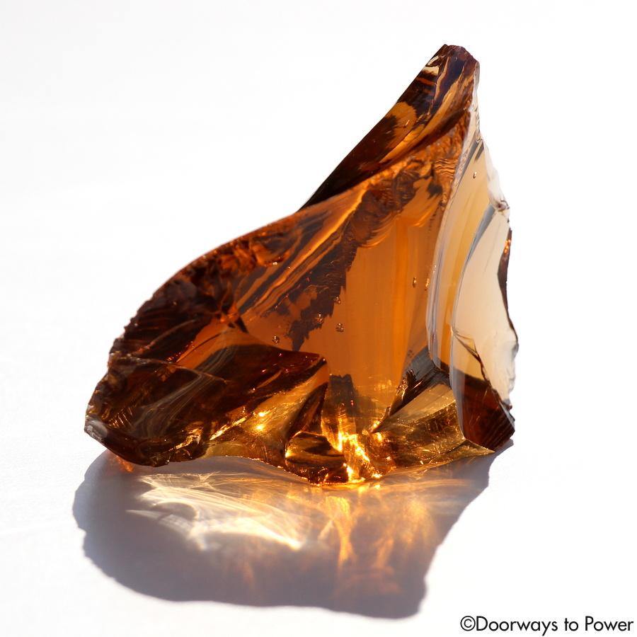 Lemurian Etherium Gold Andara Crystal 'Light Essence'