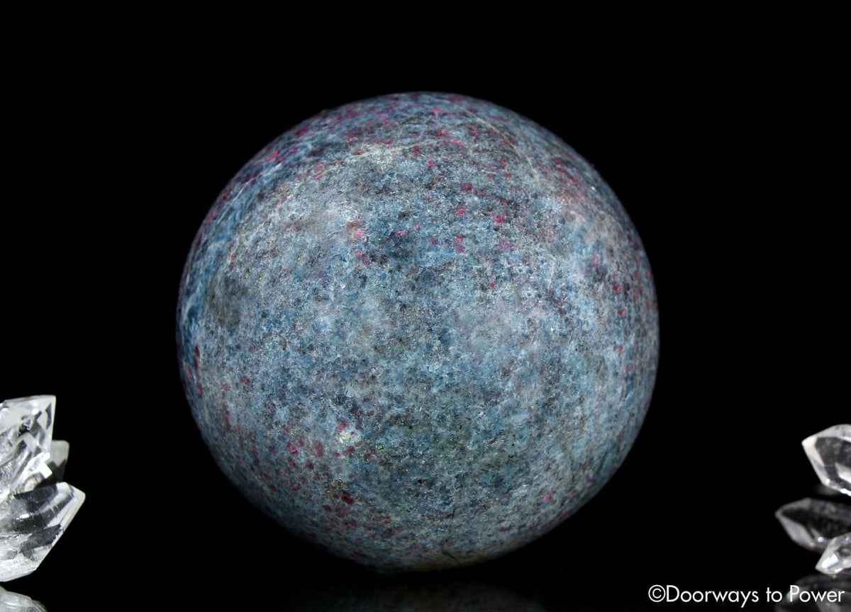 Ruby Kyanite Crystal Sphere
