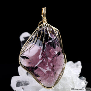 Power of Kings Andara Crystal Pendant 14k 'High Priest'