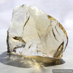 Celestial Gold Monatomic Andara Crystal Altar Stone 'Light of Heaven'