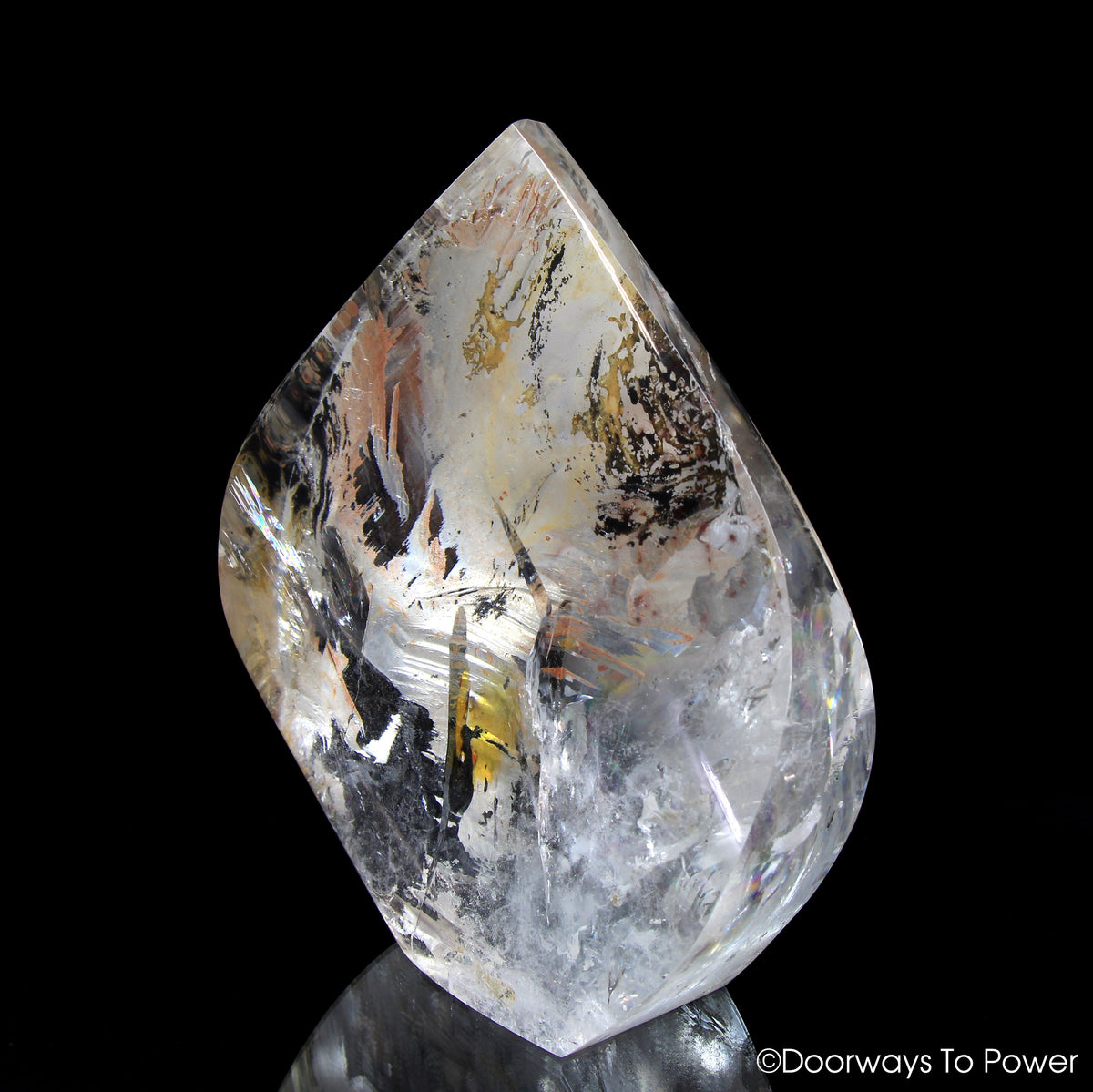 John of God Casa Crystal Sculpture 'Spiritual Alchemist'  Rare