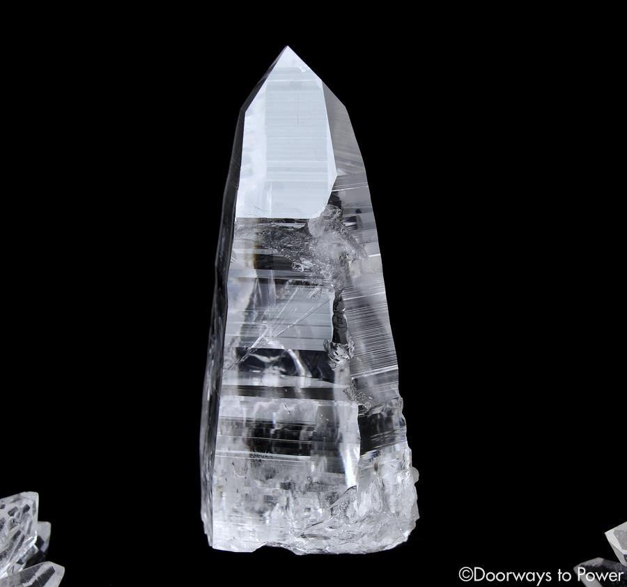 Colombian Lemurian Light Quartz Isis Crystal Point 'Illuminate'