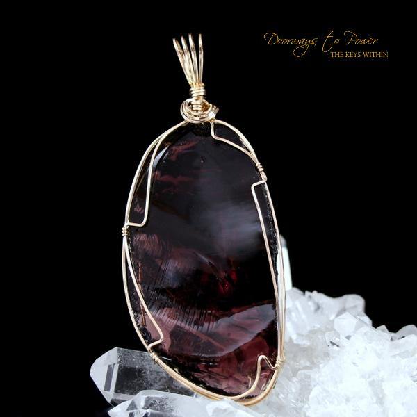 Power of Kings Andara Crystal Pendant 14k