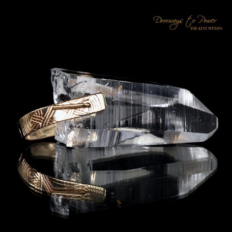 Era of Light Lemurian Light Language Pendant 14k