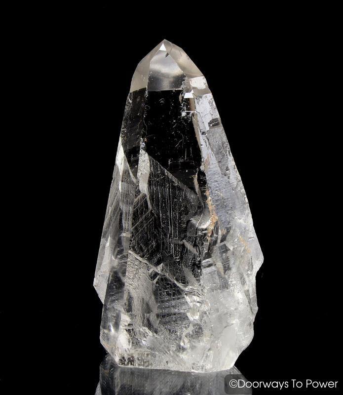 Lemurian Quartz Crystal Lightbrary 'Light Language' 9D Energy Gateway