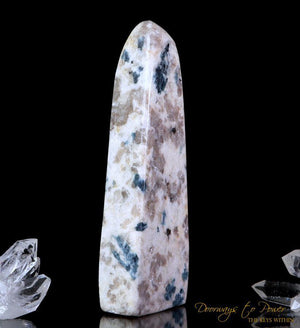 Blue Snowball Euphoralite Crystal Tower 