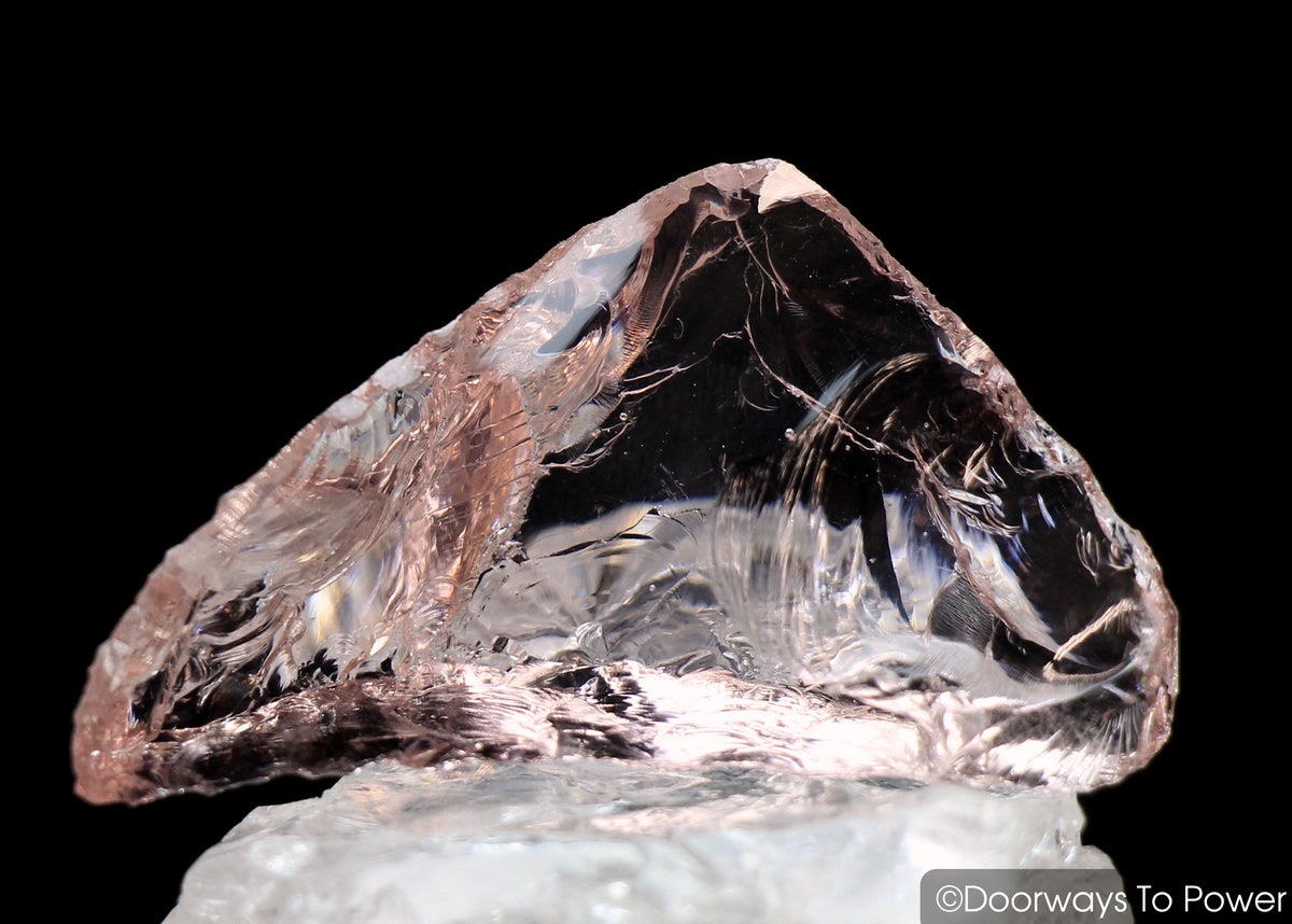 HGW Pink Monatomic Andara Crystal 'Heart of God Within'